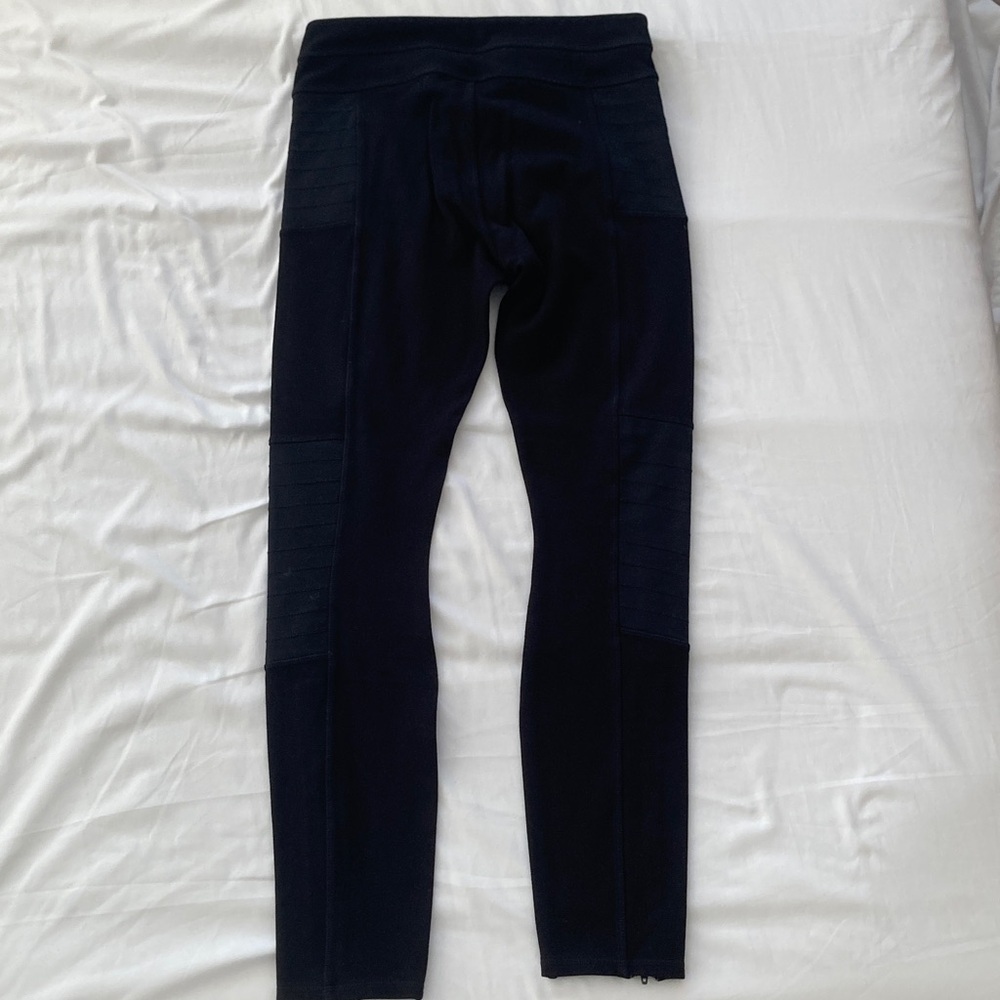 Black Riding Pants with Knee Patches - Picture 4 of 5